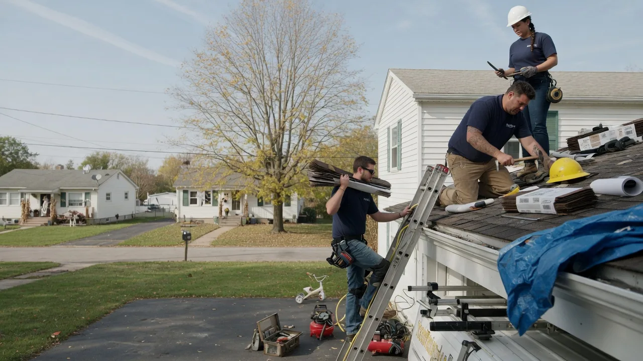 Local Roofing Contractors in Columbus, KS near me